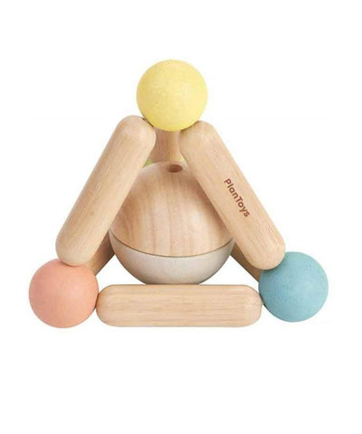 Plantoys Rammelaar Driehoek Pastel