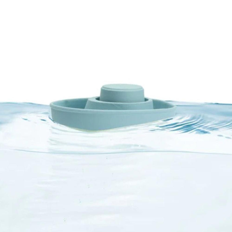 Plantoys Rubber Convertible Boat Pastel Blue