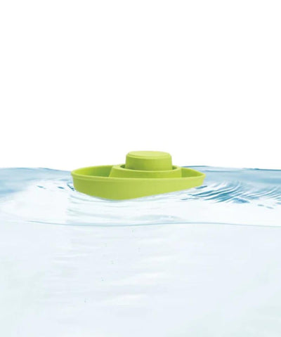 Plantoys Rubber Convertible Boat Pastel Green