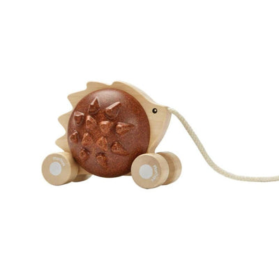 Plantoys Trekmobiel Egel Bruin - Studio Play