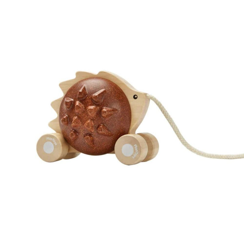 Plantoys Trekmobiel Egel Bruin - Studio Play