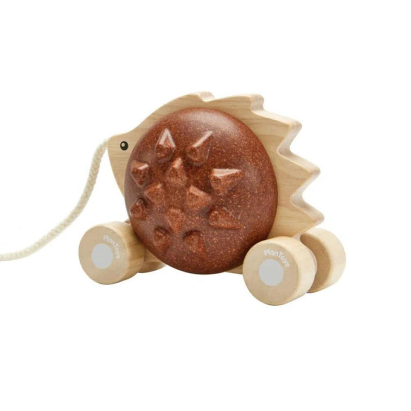 Plantoys Trekmobiel Egel Bruin - Studio Play