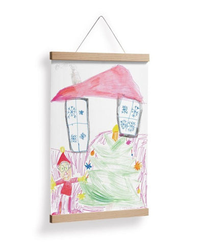 Posterhanger Side By Side Esdoorn A5