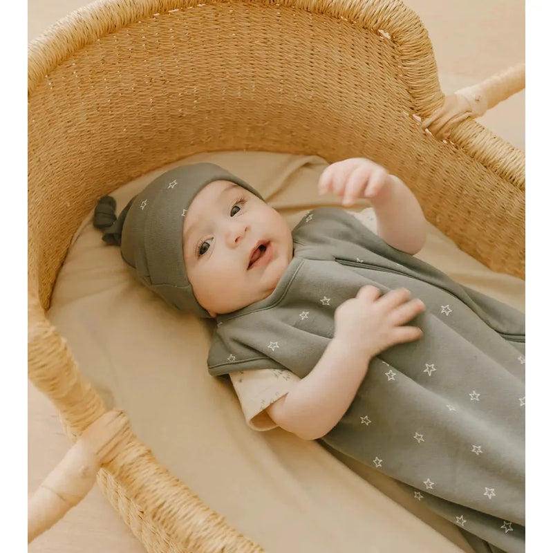 Quincy Mae Jersey Sleeping Bag Sea Green