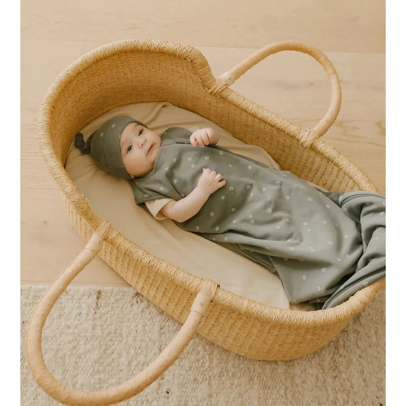 Quincy Mae Jersey Sleeping Bag Sea Green