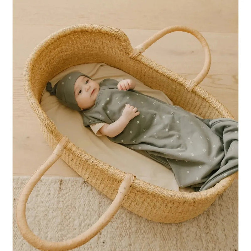 Quincy Mae Jersey Sleeping Bag Sea Green - Studio Play