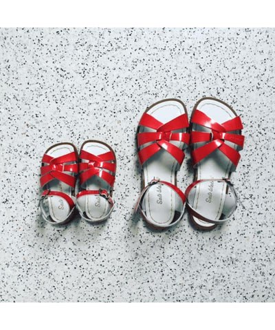 Salt Water Sandal Original Candy Red Kids and Adults