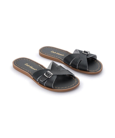 Salt-Water Sandals Adult Classic Slide Black