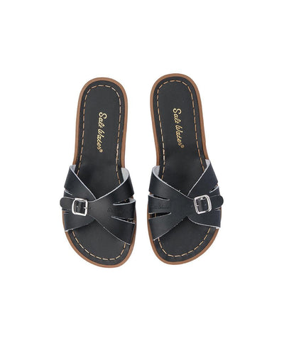 Salt-Water Sandals Adult Classic Slide Black