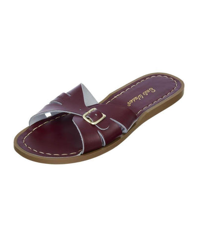 Salt - Water Sandals Adult Classic Slide Claret - Studio Play