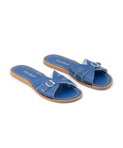 Salt-Water Sandals Adult Classic Slide Cobalt
