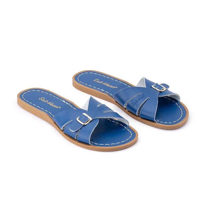 Salt - Water Sandals Adult Classic Slide Cobalt - Studio Play