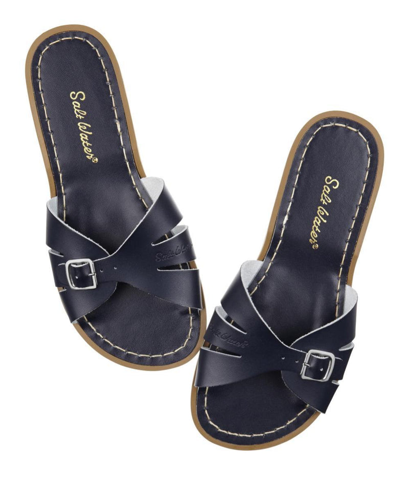 Salt-Water Sandals Adult Classic Slide Navy