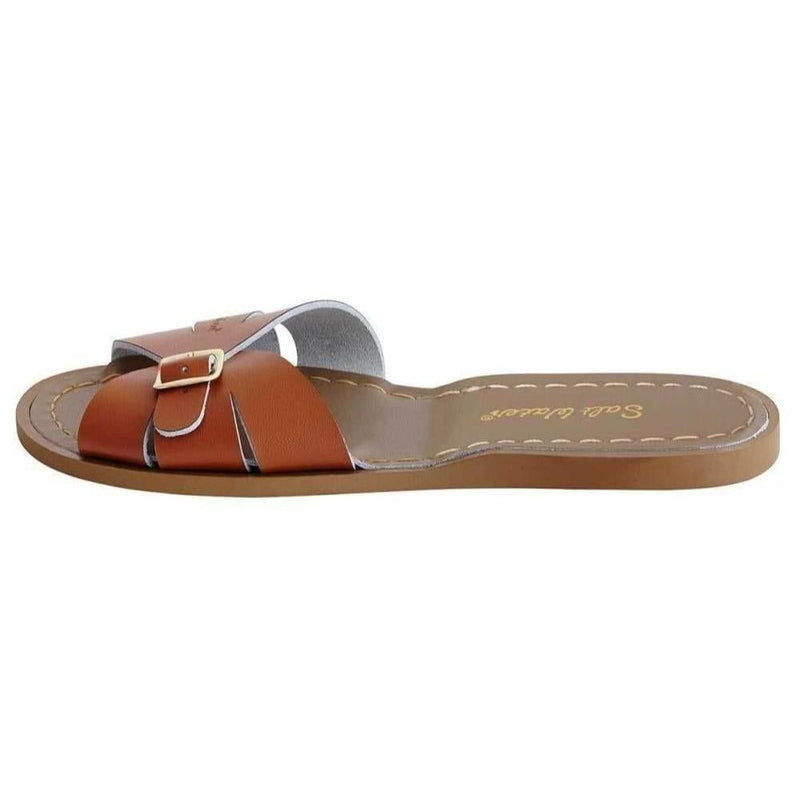 Salt - Water Sandals Adult Classic Slide Tan - Studio Play