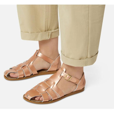 Salt - Water Sandals Adult Shark Rose Gold - Studio Play