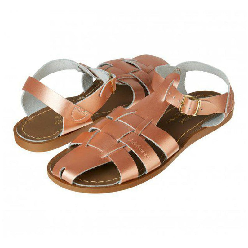 Salt - Water Sandals Adult Shark Rose Gold - Studio Play