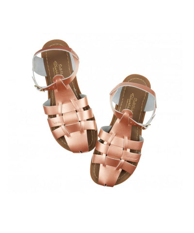 Salt-Water Sandals Adult Shark Rose Gold
