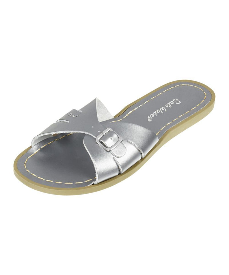 Salt-Water Sandals Adult Slide Pewter