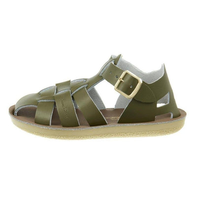 Salt - Water Sandals Kids Shark Olive - Studio Play