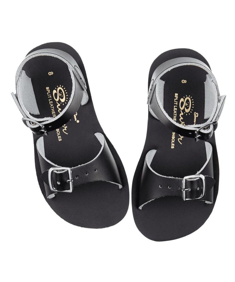Salt-Water Sandals Kids Surfer Black