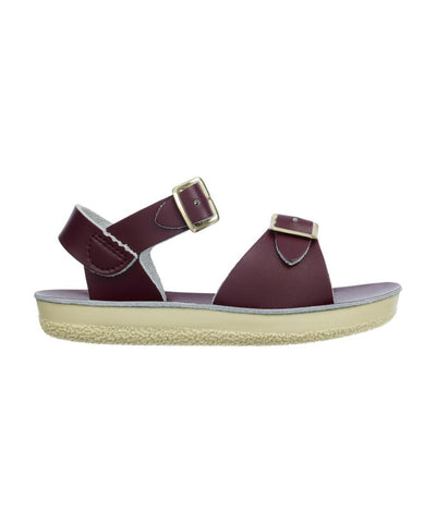 Salt-Water Sandals Kids Surfer Claret