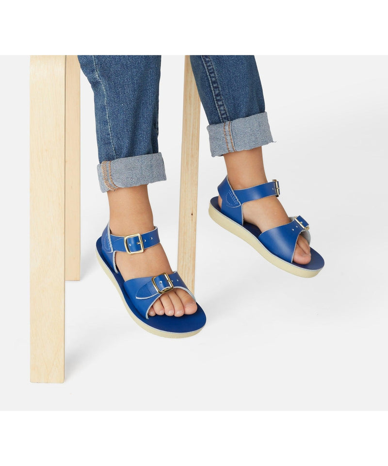 Salt-Water Sandals Kids Surfer Cobalt