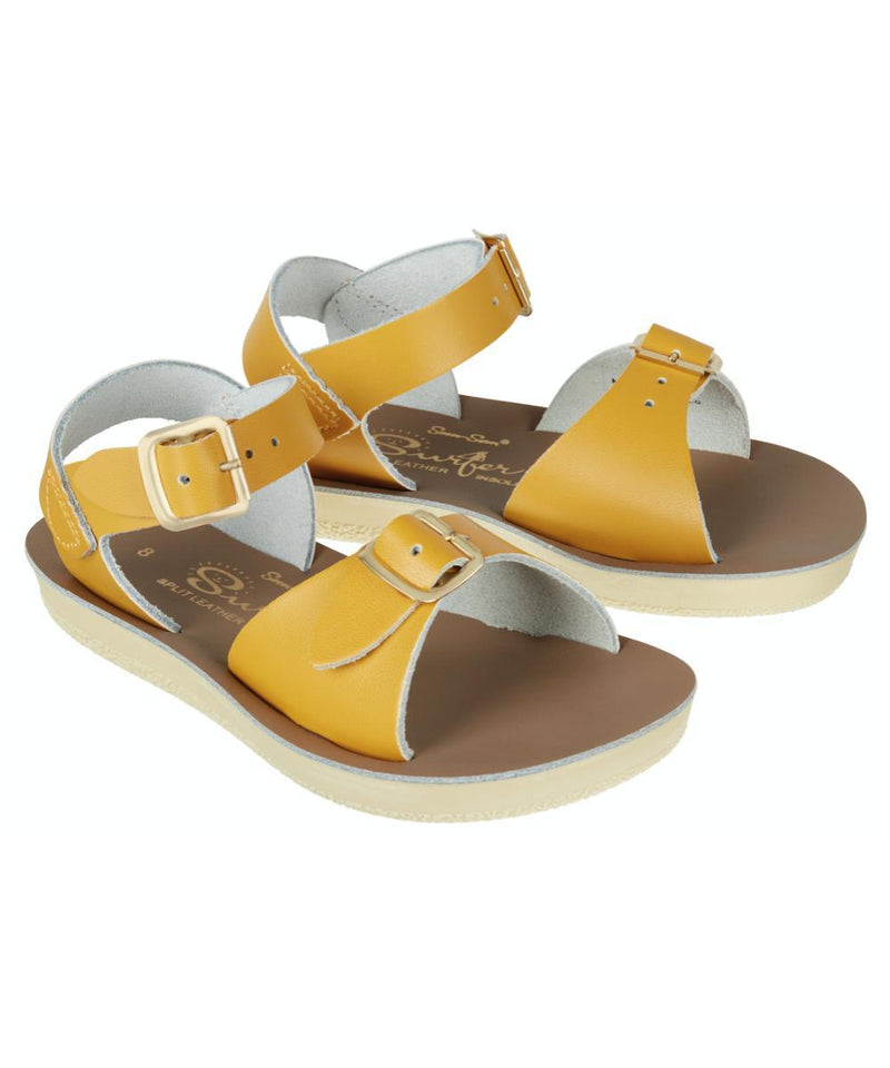 Salt-Water Sandals Kids Surfer Mustard