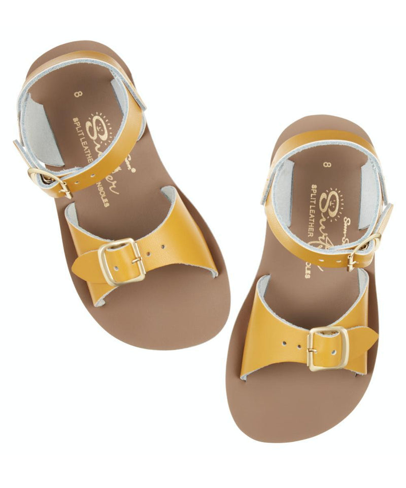 Salt-Water Sandals Kids Surfer Mustard