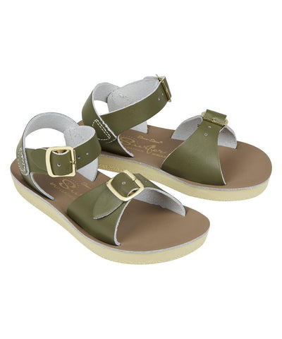 Salt-Water Sandals Kids Surfer Olive