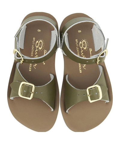 Salt - Water Sandals Kids Surfer Olive - Studio Play