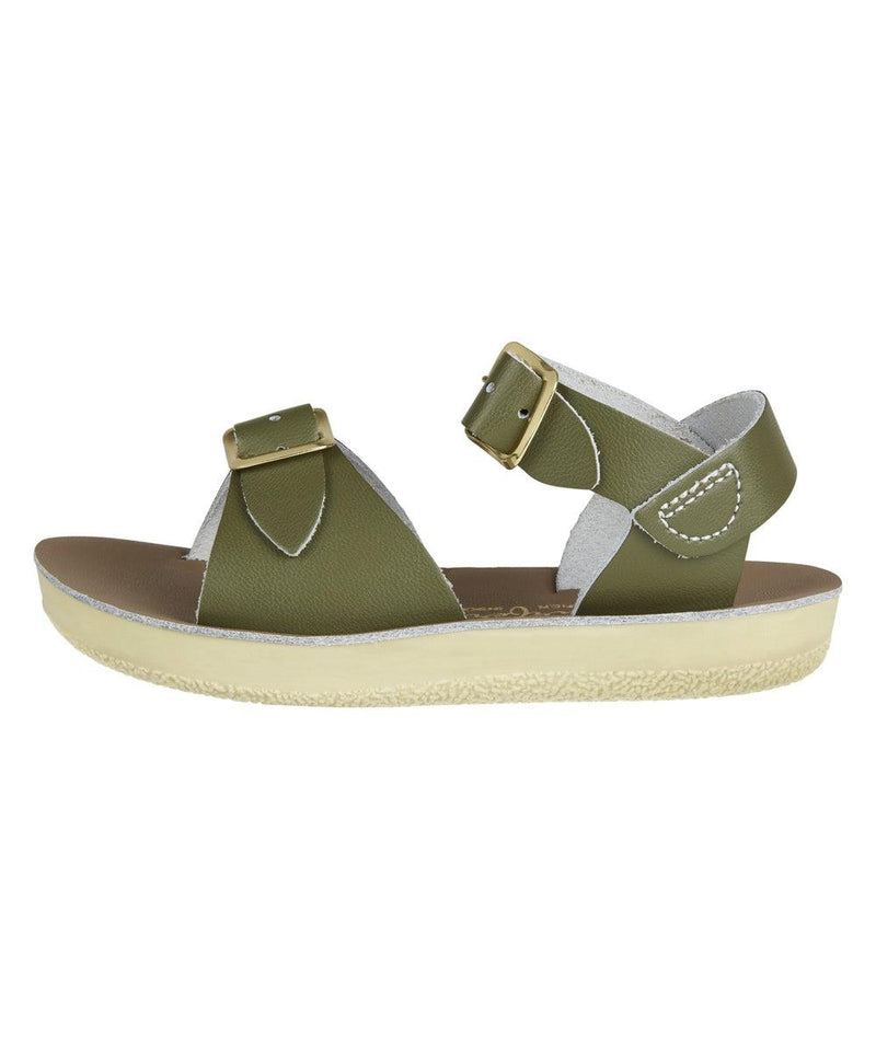 Salt-Water Sandals Kids Surfer Olive