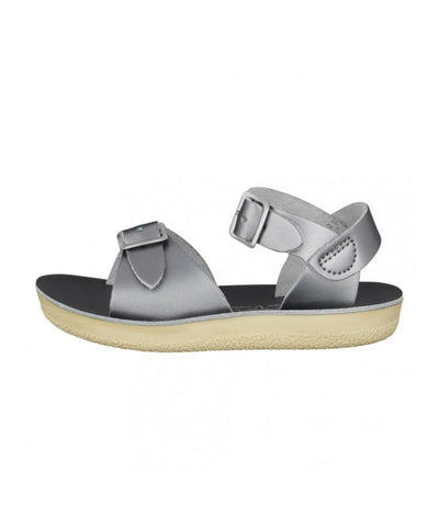 Salt-Water Sandals Kids Surfer Pewter