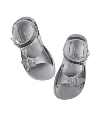 Salt - Water Sandals Kids Surfer Pewter - Studio Play