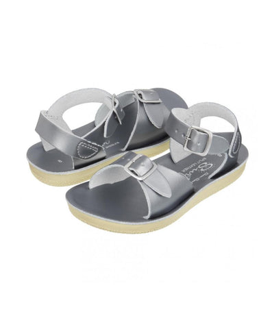 Salt-Water Sandals Kids Surfer Pewter