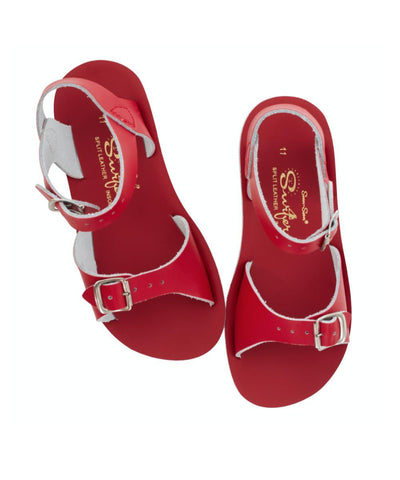 Salt-Water Sandals Kids Surfer Red