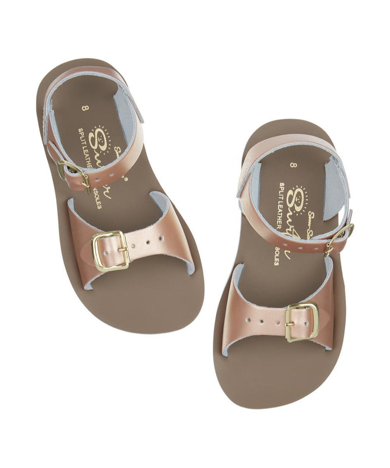 Salt-Water Sandals Kids Surfer Rose Gold