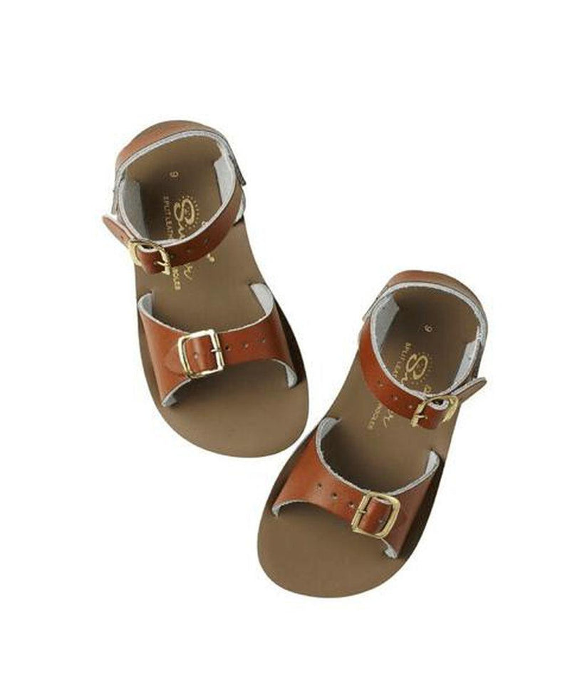 Salt-Water Sandals Kids Surfer Tan