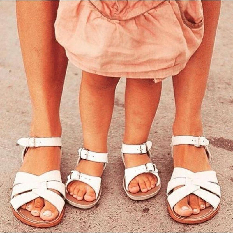 Salt - water Sandals Kids Surfer White - Studio Play