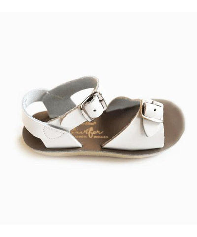 Salt-water Sandals Kids Surfer White
