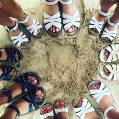 Salt - water Sandals Kids Surfer White - Studio Play