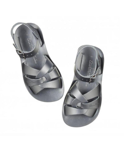 Salt - Water Sandals Kids Swimmer Pewter - Studio Play