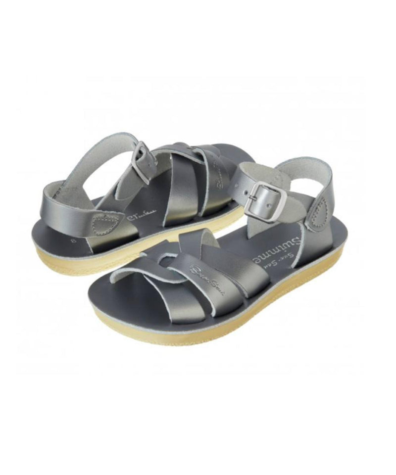 Salt-Water Sandals Kids Swimmer Pewter