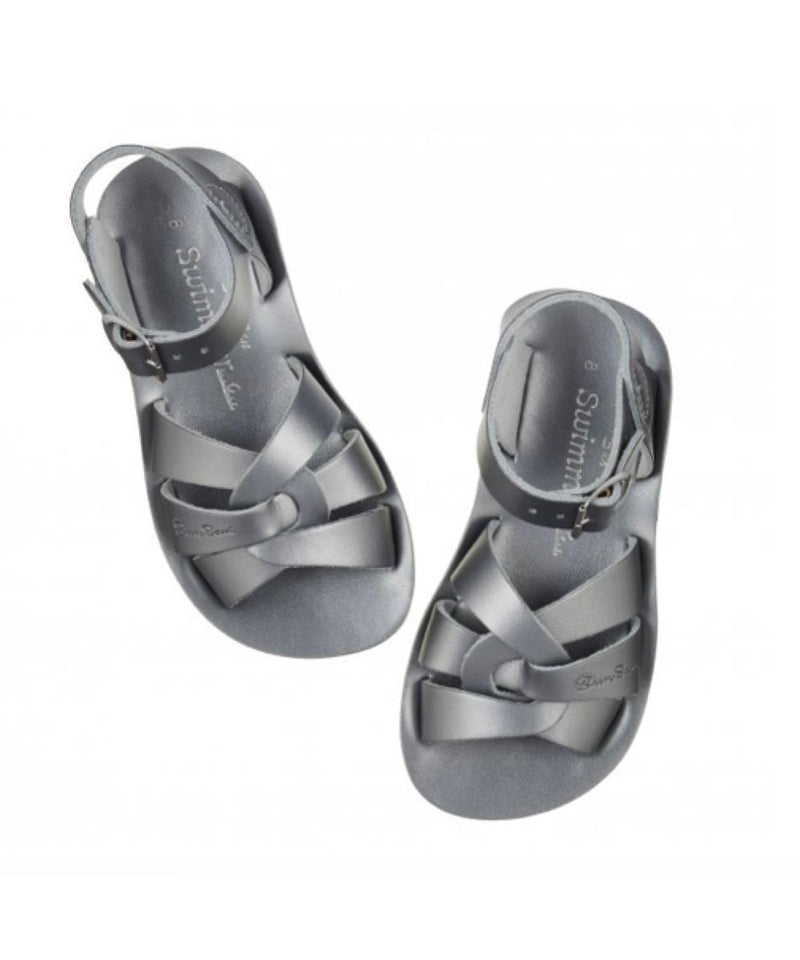 Salt-Water Sandals Kids Swimmer Pewter