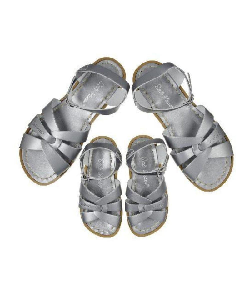 Salt - Water Sandals Original Pewter Kids and Adults - Studio Play