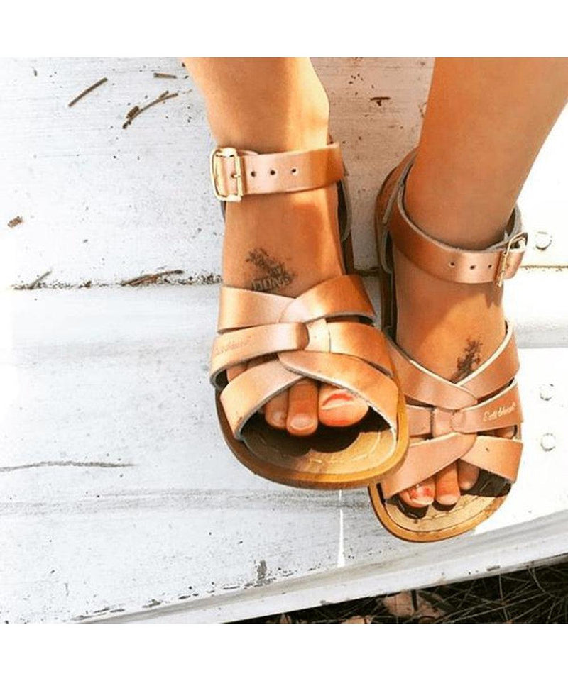 Salt-Water Sandals Original Rose Gold Kids