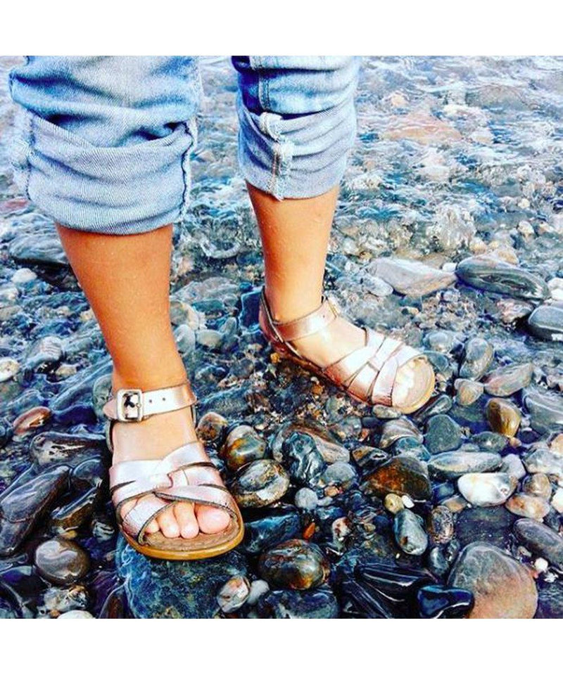 Salt-Water Sandals Original Rose Gold Kids