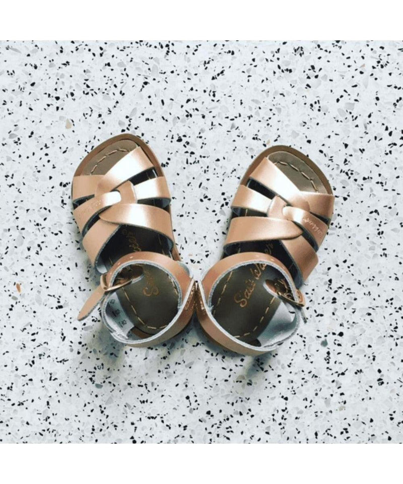 Salt - Water Sandals Original Rose Gold Kids - Studio Play