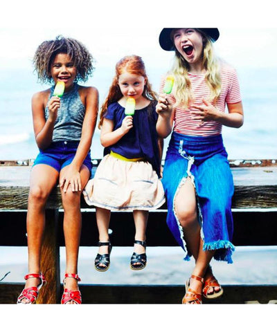 Salt-Water Sandals Original Tan Kids and Adults