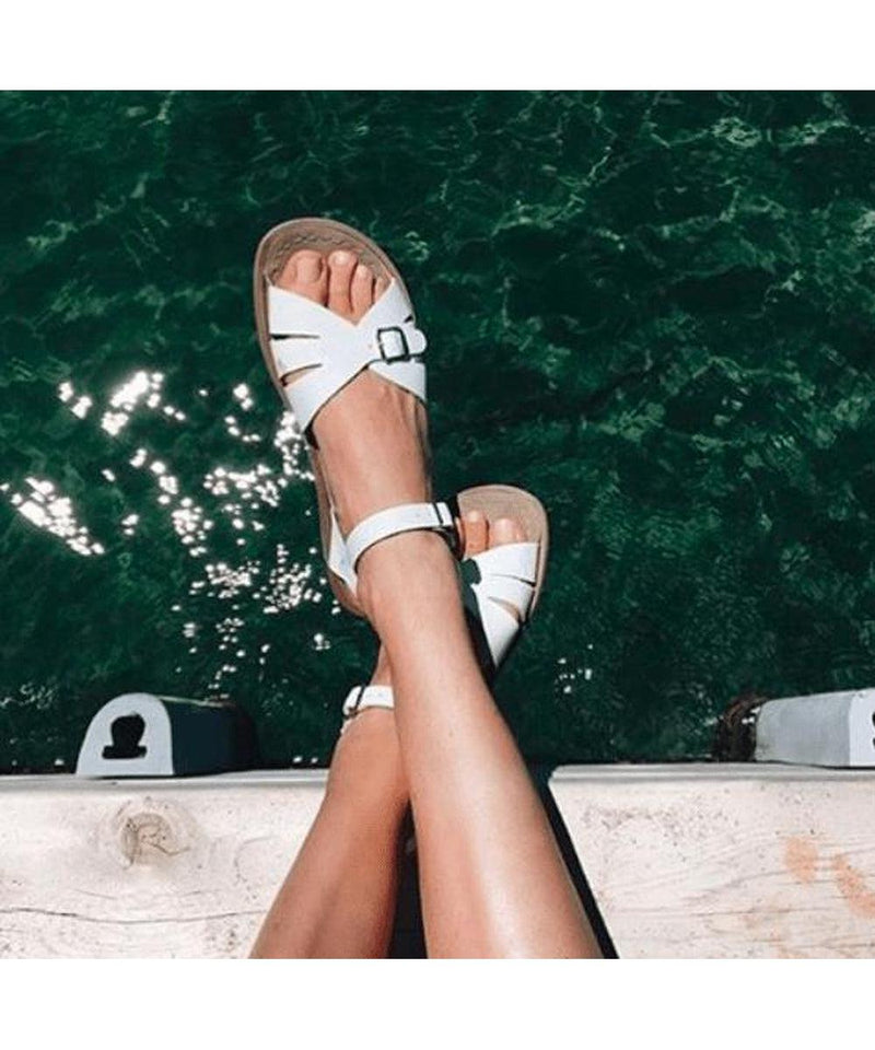 Salt-Water Sandals Original White Kids and Adults