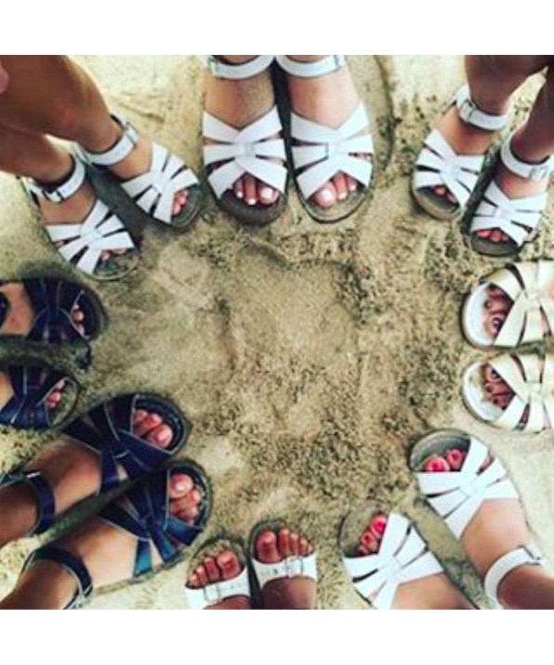 Salt-Water Sandals Original White Kids and Adults
